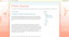 Desktop Screenshot of chessqueens.blogspot.com