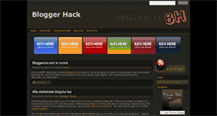 Desktop Screenshot of hack-your-blog.blogspot.com