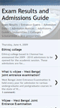 Mobile Screenshot of admissionsandexamresultsguide.blogspot.com