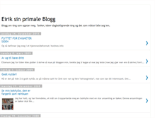 Tablet Screenshot of eirikslysthus.blogspot.com
