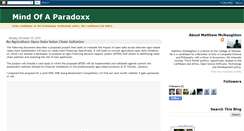 Desktop Screenshot of mindofaparadoxx.blogspot.com