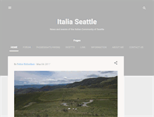 Tablet Screenshot of italiaseattle.blogspot.com