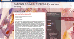 Desktop Screenshot of nationaldeliveryexpress.blogspot.com