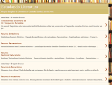 Tablet Screenshot of estudandoliteraturamaldita.blogspot.com
