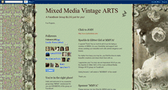 Desktop Screenshot of mixedmediava.blogspot.com