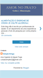 Mobile Screenshot of amor-noprato.blogspot.com
