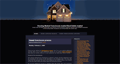 Desktop Screenshot of foreclosuremarket.blogspot.com