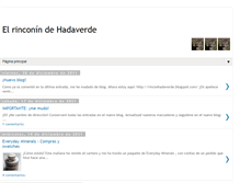 Tablet Screenshot of hadaverde13.blogspot.com