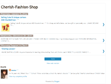 Tablet Screenshot of buy-cherish-fashion.blogspot.com