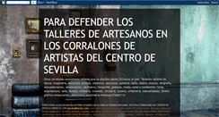 Desktop Screenshot of corralonesdeartesanoscentrodesevil.blogspot.com