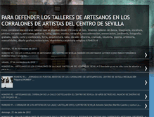 Tablet Screenshot of corralonesdeartesanoscentrodesevil.blogspot.com