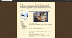 Desktop Screenshot of professoralaurianaempresarial.blogspot.com