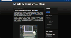 Desktop Screenshot of nosolodeanimeviveelotaku.blogspot.com