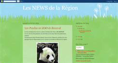 Desktop Screenshot of lesnewsregion.blogspot.com