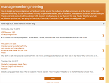 Tablet Screenshot of managementengineering.blogspot.com