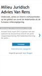 Mobile Screenshot of milieujuridischadviesvanrens.blogspot.com