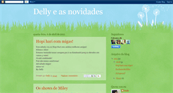Desktop Screenshot of dellyeasnovidades.blogspot.com