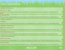 Tablet Screenshot of dellyeasnovidades.blogspot.com
