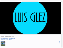 Tablet Screenshot of luisglezphotographer.blogspot.com