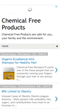 Mobile Screenshot of chemical-free-products.blogspot.com