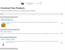 Tablet Screenshot of chemical-free-products.blogspot.com