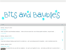 Tablet Screenshot of bitsbaubles.blogspot.com