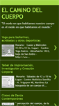 Mobile Screenshot of elcaminodelcuerpo.blogspot.com