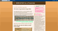 Desktop Screenshot of borninpost.blogspot.com