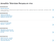Tablet Screenshot of anwalttv.blogspot.com