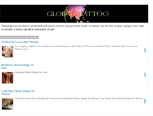 Tablet Screenshot of globaltattoo.blogspot.com