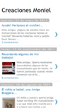 Mobile Screenshot of creacionesmoniel.blogspot.com