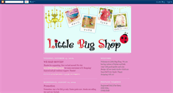 Desktop Screenshot of littlebug-shop.blogspot.com