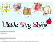 Tablet Screenshot of littlebug-shop.blogspot.com