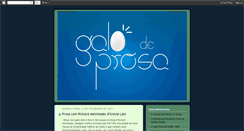 Desktop Screenshot of galodeprosa.blogspot.com