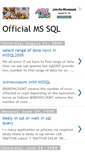 Mobile Screenshot of officialsql.blogspot.com