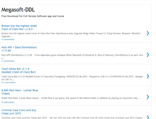 Tablet Screenshot of megasoft-ddl.blogspot.com