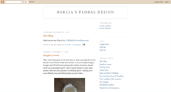 Desktop Screenshot of dahliasfloral.blogspot.com