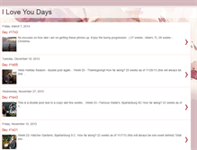 Tablet Screenshot of iloveyoudays.blogspot.com