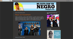 Desktop Screenshot of mifotoconunnegro.blogspot.com