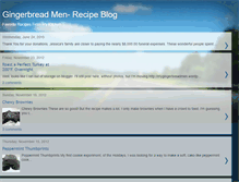 Tablet Screenshot of mygingerbreadmen.blogspot.com