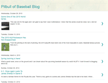 Tablet Screenshot of pitbullbaseball.blogspot.com