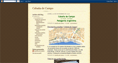 Desktop Screenshot of cabanadecampo.blogspot.com