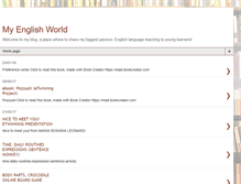 Tablet Screenshot of mary-myenglishworld.blogspot.com