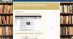 Desktop Screenshot of narkomanijaialkoholizam.blogspot.com