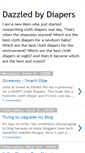 Mobile Screenshot of dazzledbydiapers.blogspot.com