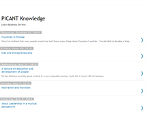 Tablet Screenshot of picantknowledge.blogspot.com