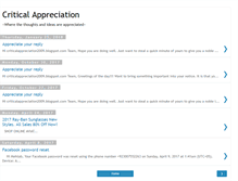Tablet Screenshot of criticalappreciation2009.blogspot.com