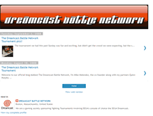 Tablet Screenshot of dreamcastbattlenetwork.blogspot.com