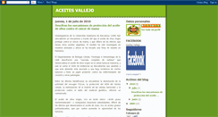 Desktop Screenshot of aceitesvallejo.blogspot.com