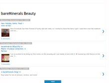 Tablet Screenshot of barebeautyminerals.blogspot.com